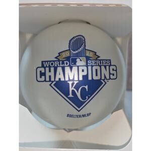 KC ROYALS 2015 WORLD SERIES CHAMPS CHAMPIONS Christmas Ornament #3